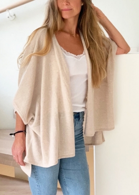 EMMA CARDIGAN, BEIGE
