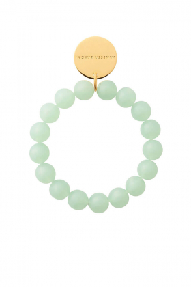 Mini Beads Flex Bracelet, Opaline mint