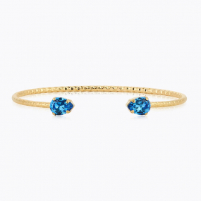 Amelia Bracelet, Gold & Ice Blue