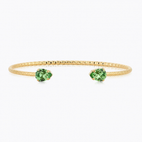 Amelia Bracelet, Gold & Peridot