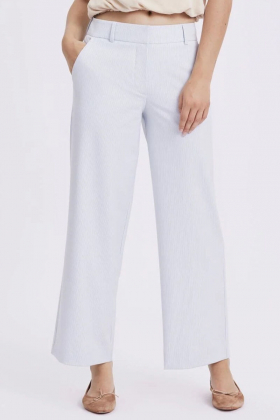 Dena 874 Trousers, Light Blue Stripe