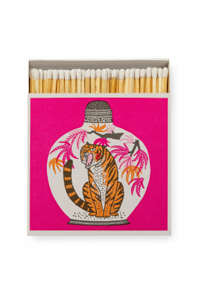 Square Matchbox, Charlotte Farmer Tiger