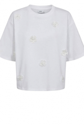 Nufleura t-shirt, White