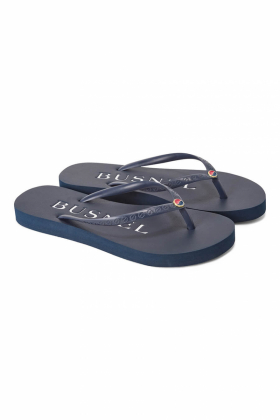 Vivi Flip Flop, Marine & White