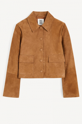 Annie Suede Jacket, Rusty Sand
